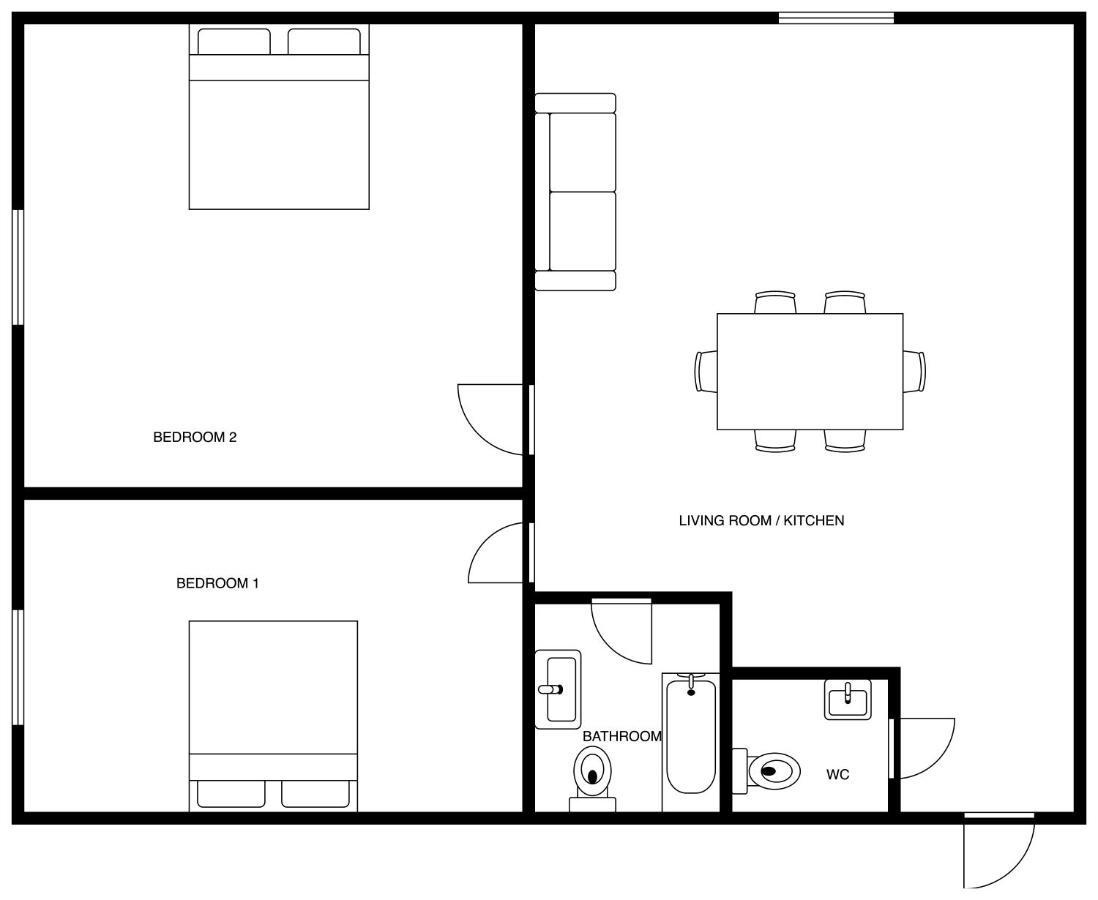 Brivibas Center Apartments Riga Bagian luar foto